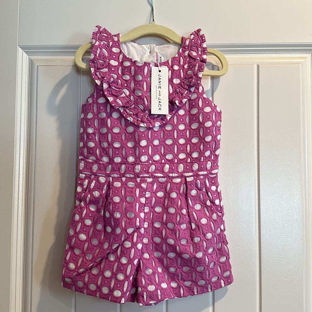 Janie and Jack Romper NWT